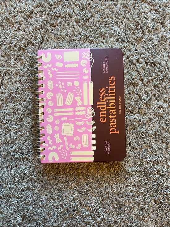 Target Other - Target Endless Pastabilities Spiral Notebook Meal Planner